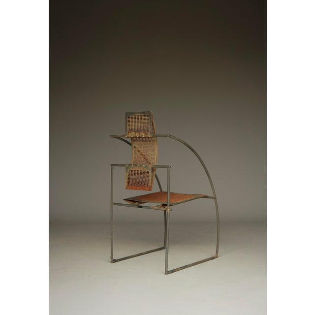Brown Quinta Chair by Mario Botta for Alias, Italy, 1986 For Sale - Image 8 of 16