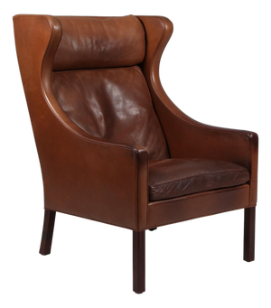 Wingback Chair attributed to Børge Mogensen for Fredericia