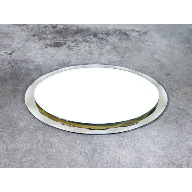 Wall mirror, metalvetro galvorame design. Origin siena, italy period 1970 brand metalvetro siena galvorame. Model wall...