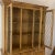 1940s Mid-Century Drexel China Cabinet With Arched Lattice Glass Doors For Sale - Image 5 of 12