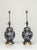 Chinese 1980s Blue and White Ginger Jar Table Lamps With Bronze Mounts and Gilt Accents by Speer - A Pair For Sale - Image 3 of 12
