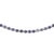 2020s Tanzanite Pearl Alternating Necklace For Sale - Image 5 of 10