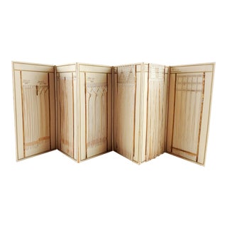 Antique Passimenterie Trim Sample Cards - Set of 6 For Sale