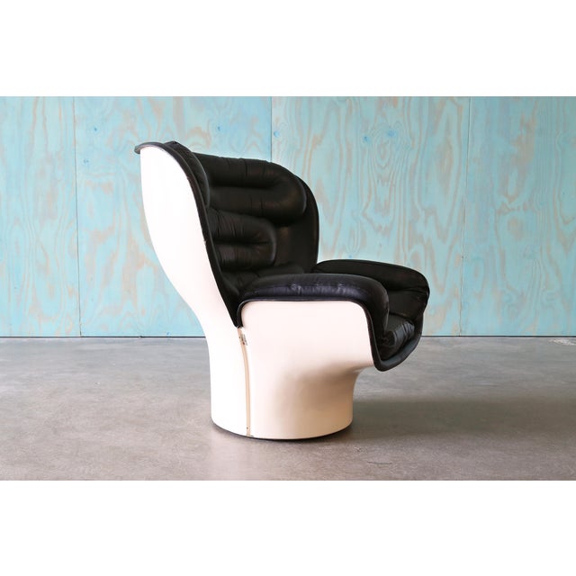 Elda Swivel Lounge Chair by Joe Colombo for Comfort Italy, Circa 1963 For Sale - Image 6 of 12