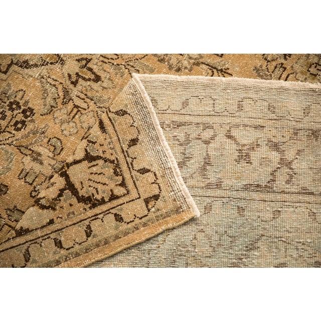 Textile Vintage Distressed Arak Carpet - 6'11" x 10'5" For Sale - Image 7 of 11