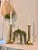 Brass Pair of Vintage Polished Brass Neoclassical Column Candlesticks- Heavy For Sale - Image 8 of 8