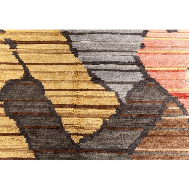 Contemporary Sauron Textural Rug by Doris Leslie Blau For Sale - Image 9 of 11