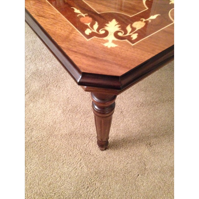Vintage Italian Inlay Coffee Table Chairish