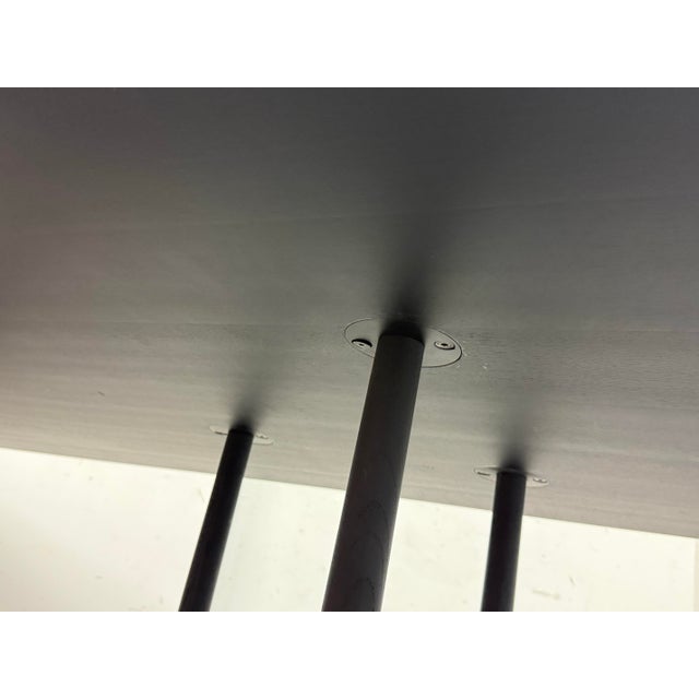 Christophe Delcourt Tye Dining Table, Black Oak For Sale - Image 11 of 12