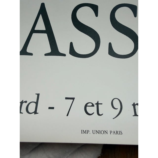 Exhibition Poster by Geneviève Asse, France, 1980s For Sale - Image 4 of 9