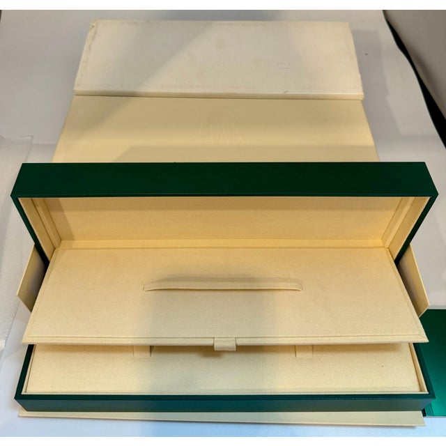 Rolex Rolex Watch Box, New Creme Empty Acs. ROLEX watch case box CELLINI Brand New For Sale - Image 4 of 18