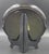 Mid-Century Modern Mid-Century Couroc of Monterey California Hand-Inlaid Owl Round Black Serving Tray For Sale - Image 3 of 18