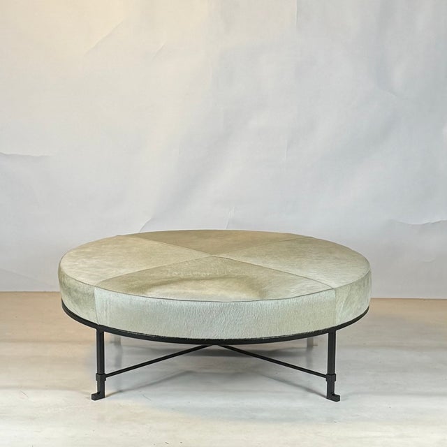 Not Yet Made - Made To Order 'Diagramme' Ottoman by Design Frères For Sale - Image 5 of 10