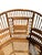 Mid 20th Century Pair of Brighton Pavilion Burnt Bamboo Pagoda Chairs For Sale - Image 4 of 15
