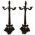Empire Bronze Candelabras, France, Set of 2 For Sale - Image 9 of 9