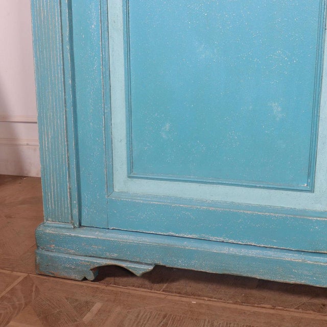 Early 19th Century Italian Painted Wardrobe For Sale - Image 5 of 13