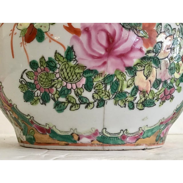 Rose Rose Medallion Cachepot Small For Sale - Image 8 of 11