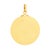 Victorian Antique Portuguese Medallion 19k Yellow Gold 1st Communion Religious Charm For Sale - Image 3 of 4