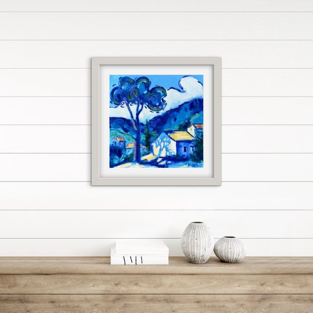 Original Oil Painting – Afternoon Shadows in Santa Ynez For Sale - Image 10 of 11
