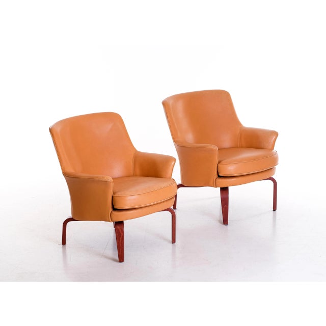 Model "Pilot" by Arne Norell. Produced by Arne Norell Möbel, Sweden, 1980s. This piece is attributed to the mentioned...