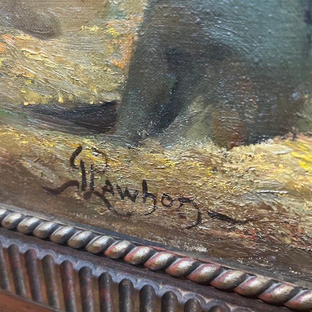 20th Century Spanish School Oil on Canvas Framed Signed Titled Matador For Sale - Image 11 of 12