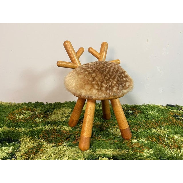 A charming and highly distinctive bambi chair designed by japanese designer and artist takeshi sawada for danish design...