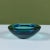 Mid-Century Modern Murano Glass Green and Blue Bowl Ashtray For Sale - Image 3 of 12