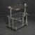 Silver Vintage Art Deco Tea Trolley, 1930s For Sale - Image 8 of 13