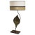 Beige Mid-Century Table Lamp with Natural Leaf-Motifs, France, 1960s For Sale - Image 8 of 8