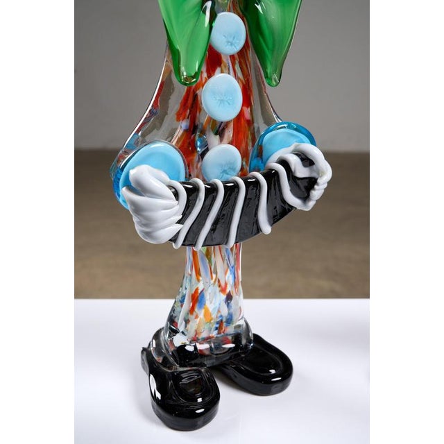Mid-Century Murano Glass Clowns Figurines, 1950s, Set of 5 For Sale - Image 9 of 18