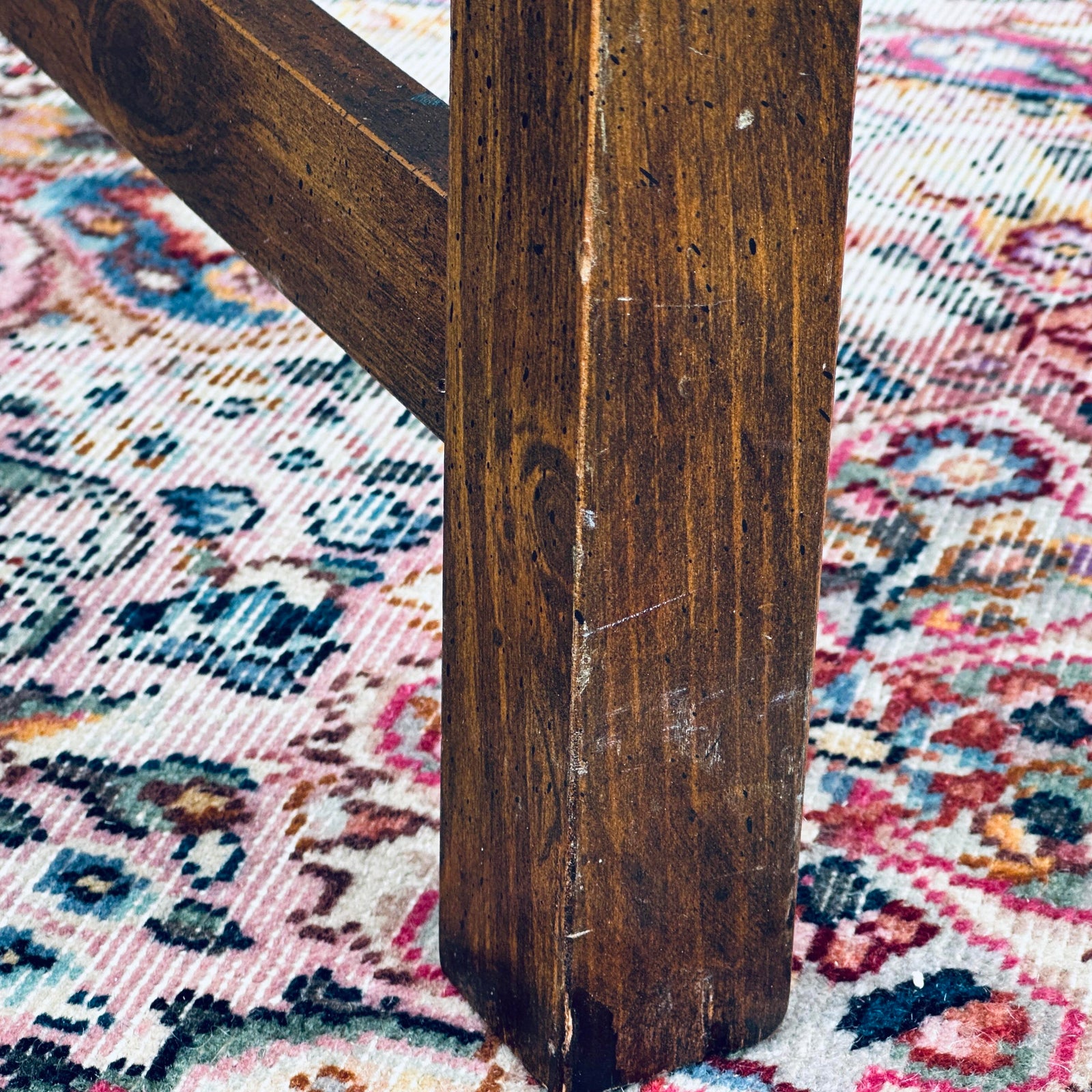 Vintage Bernhardt Campaigner Campaign Style Writing Desk | Chairish