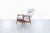Mid-Century Modern Swedish Modern Walnut Recliner Chair by Alf Svensson for Dux For Sale - Image 3 of 12