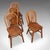 Set of 4 Side Chairs, English Hoop Back Seats, Wwii, Broad Arrow, Reception Hall For Sale - Image 6 of 12