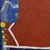2020s She Belongs to the Shore - Colorful Figurative Still Life Artwork Woman on Beach by Courtney Simone For Sale - Image 5 of 9