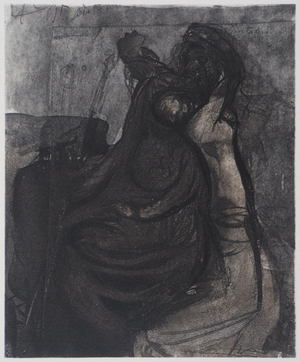 After Auguste Rodin, Myrrha, 1897, Engraving