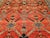 Red Vintage Persian Malayer Area Rug, Hand-Knotted Wool, Geometric Pattern, 4x6, Red & Blue For Sale - Image 8 of 14