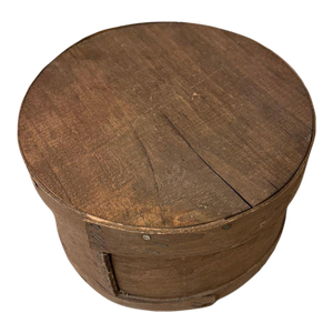 Antique Primitive Round Bentwood Cheese Box — DuJeck's Denmark, Wisconsin