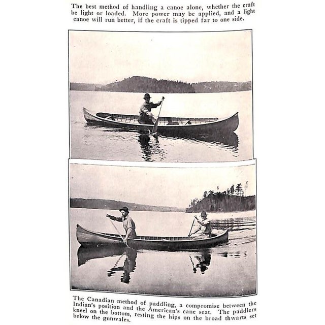 "The Canoe: Its Selection, Care and Use" 1936 Pinkerton, Robert E. For Sale - Image 12 of 12
