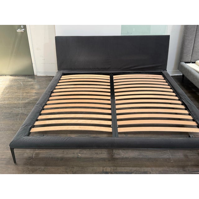 European King Size Antonio Citterio for B&b Italia Atoll Bed Frame For Sale - Image 10 of 12