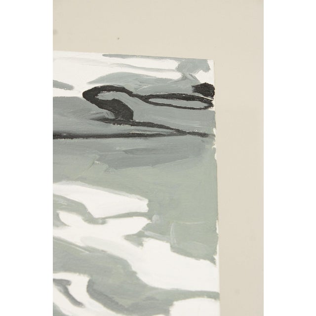 Gina Fiedel Contemporary Oil Painting, 'Climbing Smoke' For Sale - Image 12 of 12