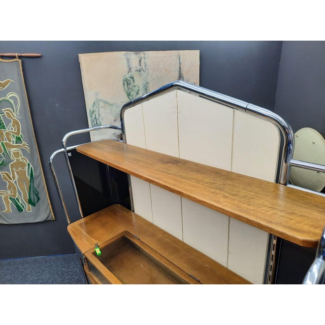 1980s Art Deco Style Triumph Motorcycles Sales Shelf, 1970s For Sale - Image 5 of 15