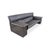 Black Leather Brigadier Three-Seater High-Back Chair by Cini Boeri for Knoll For Sale - Image 4 of 13