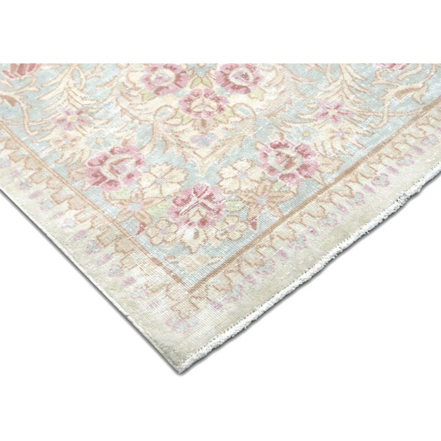 Transitional 1940s Persian Kerman Rug For Sale - Image 3 of 7