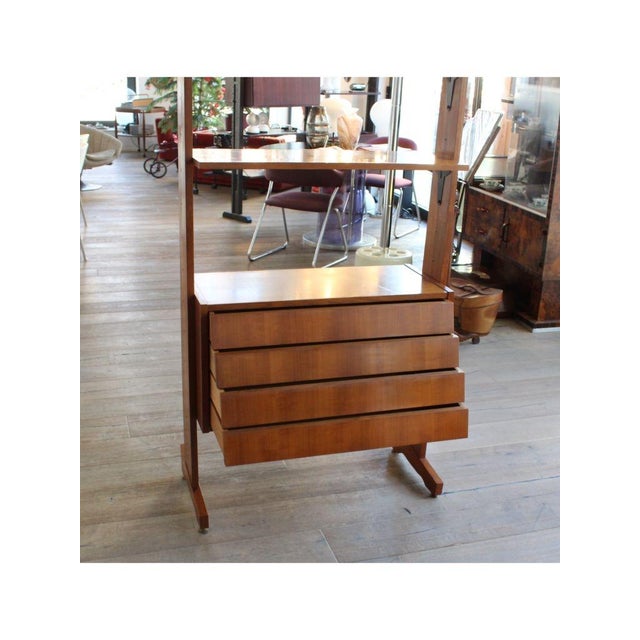 Wood Bookcase from Andrea, Italy, 1960s For Sale - Image 7 of 16