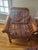 Late 20th Century Late 20th Century Hickory Chair Company Dark Brown Wood Accent Chairs With Footstool For Sale - Image 5 of 15
