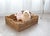 Artifacts Rattan Scallop Collection Rectangular Storage Basket in Honey Brown - 20" For Sale - Image 4 of 7