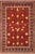 Shabby Chic Tribal Super Kazak Red/Blue Wool Rug - 6'10'' X 9'6'' For Sale - Image 10 of 10