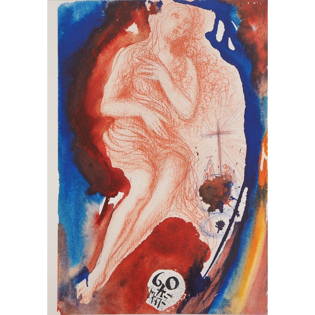 Salvador Dali, Passion féminine, Lithograph For Sale