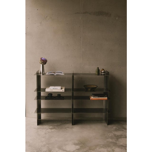 Metal Taisho Stainless Steel Shelf by Zincutec For Sale - Image 7 of 10