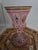 Art Nouveau Antique Moser Bohemian Glass Overlay Pink Opaline Goblet For Sale - Image 3 of 6